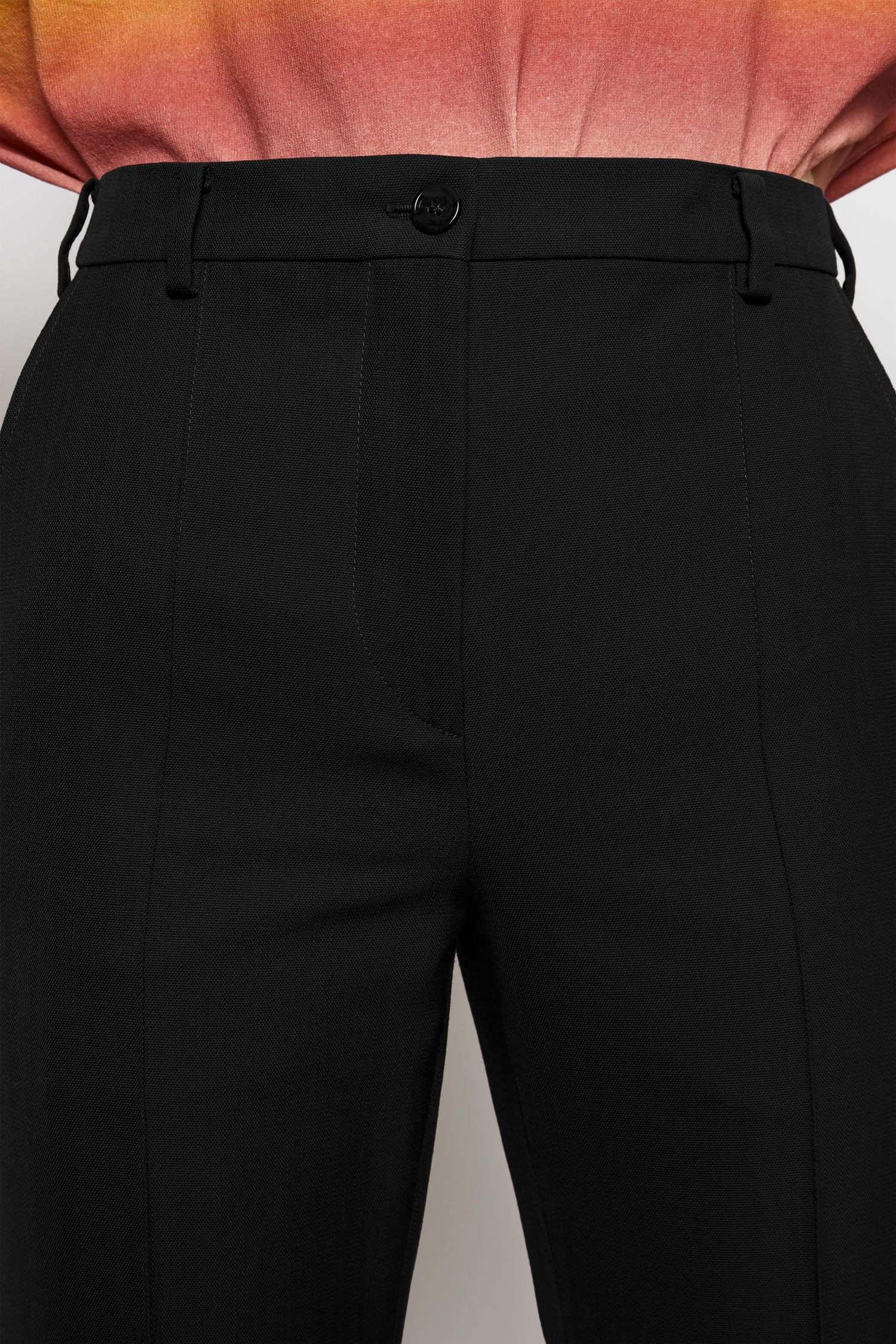 Flared trousers black - 6