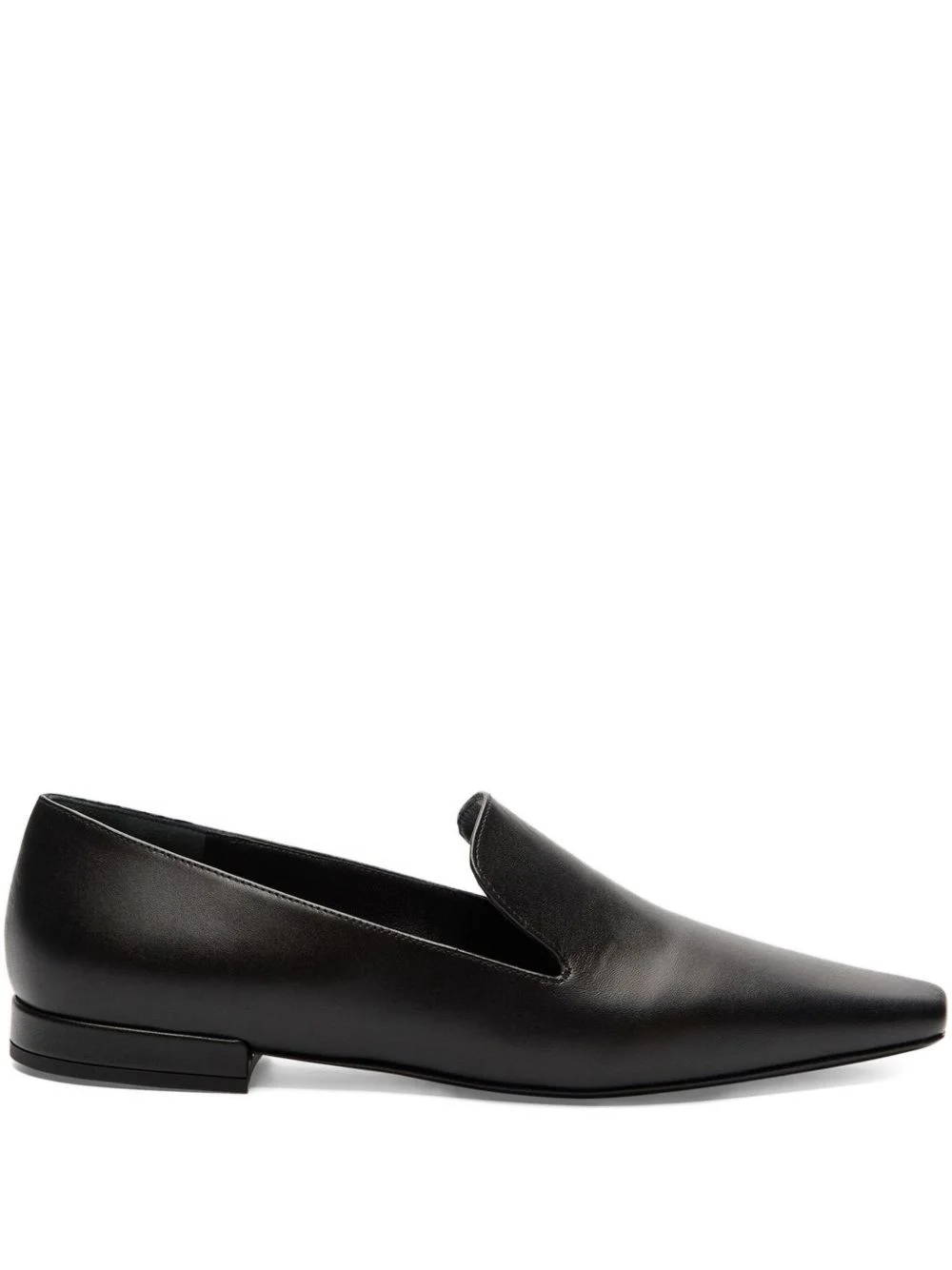 Carole Lds leather square-toe loafers - 1