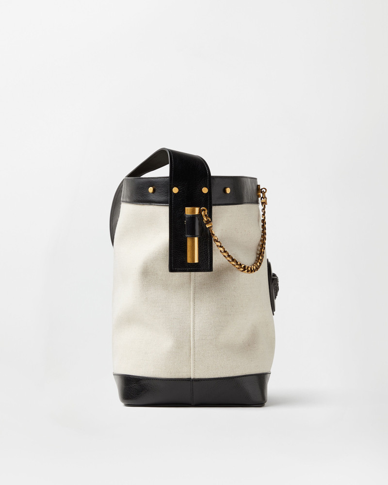 Pivot Large Canvas Bucket Bag 3