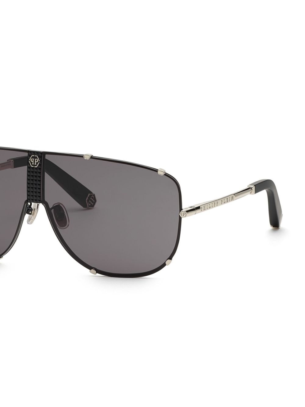 Stud pilot-frame sunglasses - 5