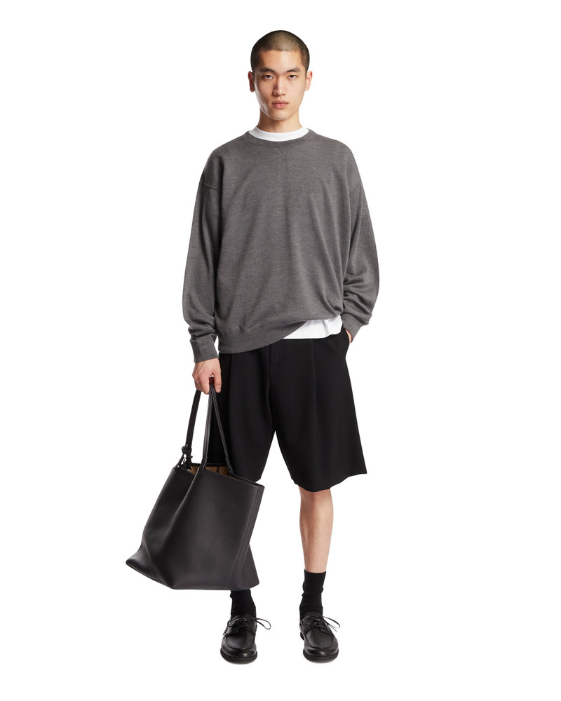 The Row Gray Cashmere Sweater outlook