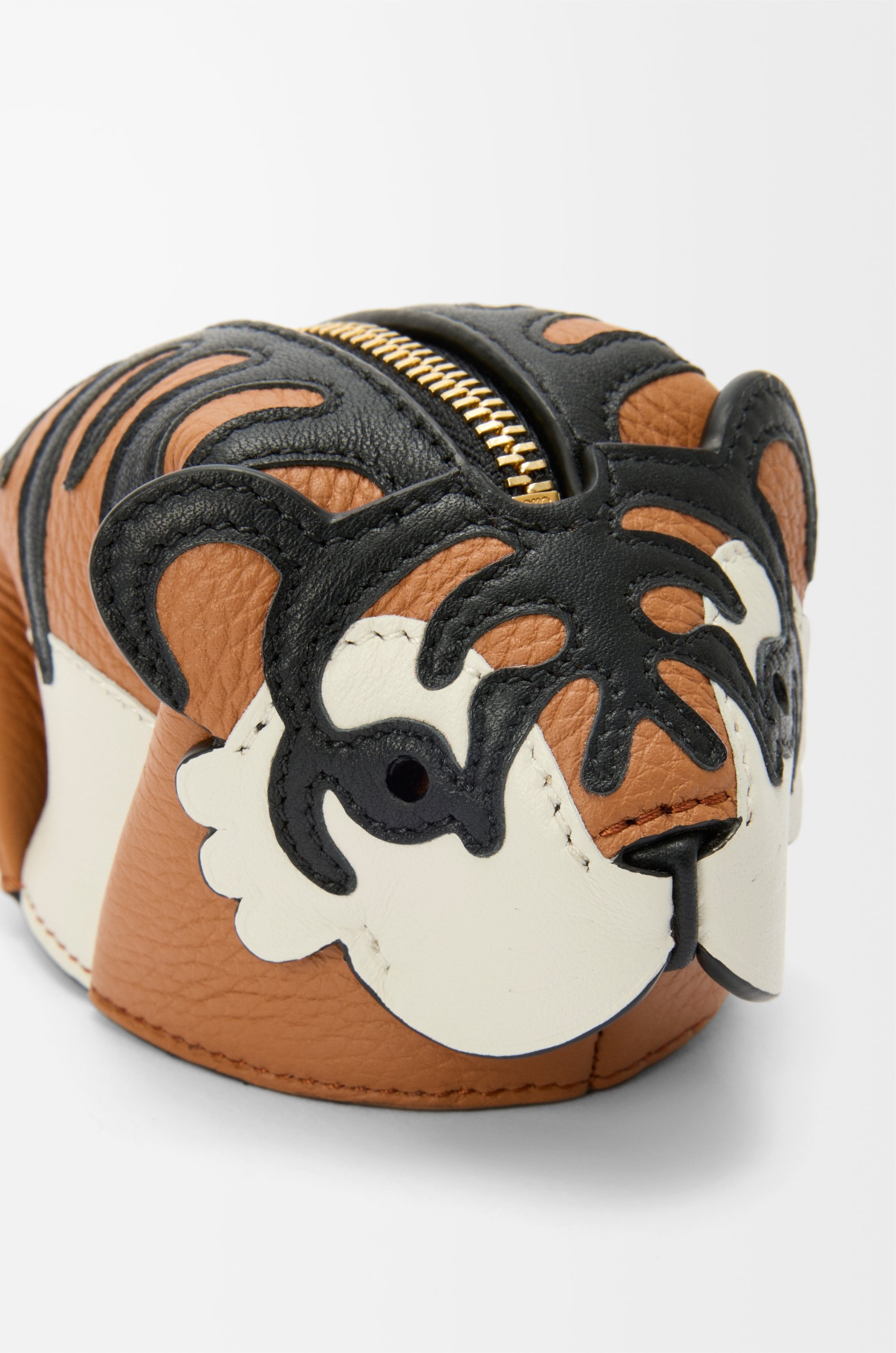 Tiger coin case charm in classic calfskin 4