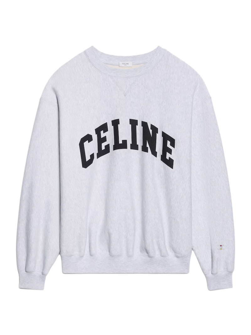 COTTON FLEECE SWEATSHIRT - 1