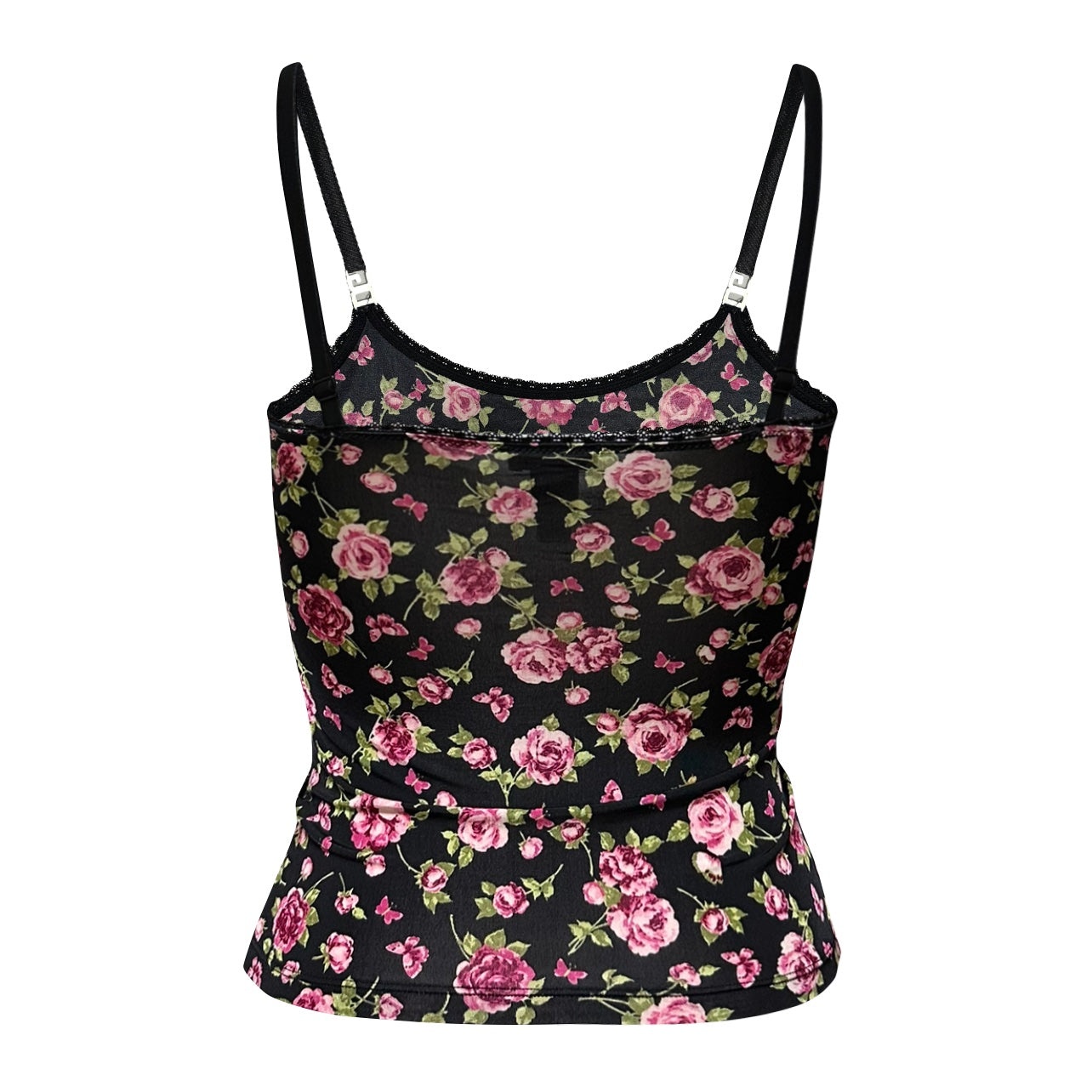DOLCE&GABBANA Roses and Butterfly Print Camisole - 2