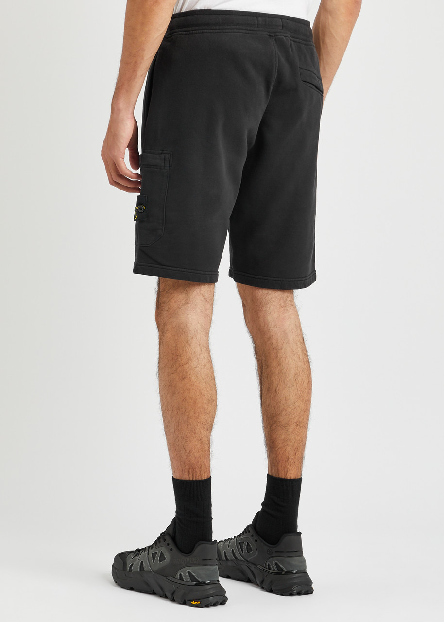 Logo cotton shorts - 3