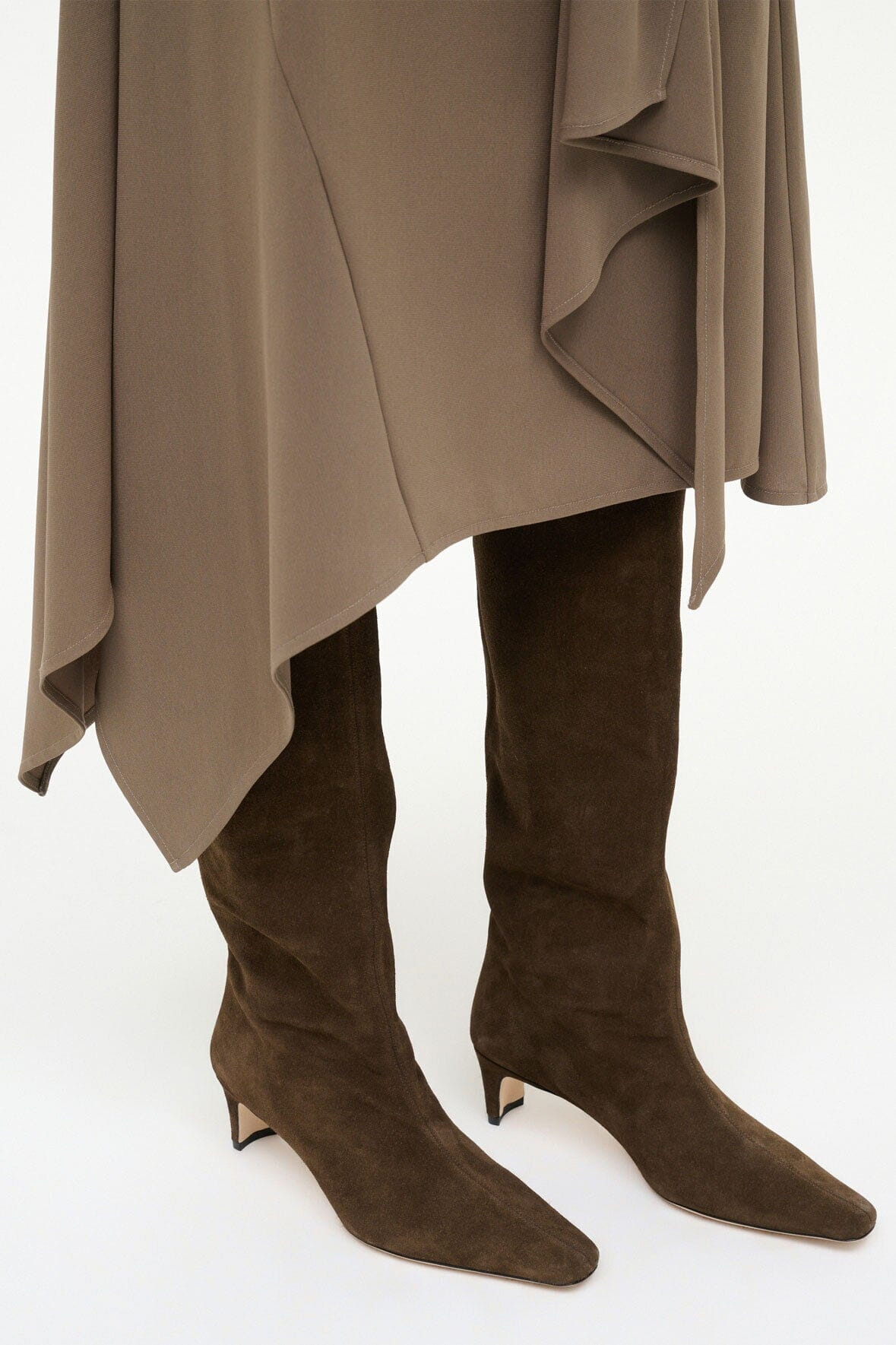 STAUD WALLY BOOT TRUFFLE SUEDE - 4