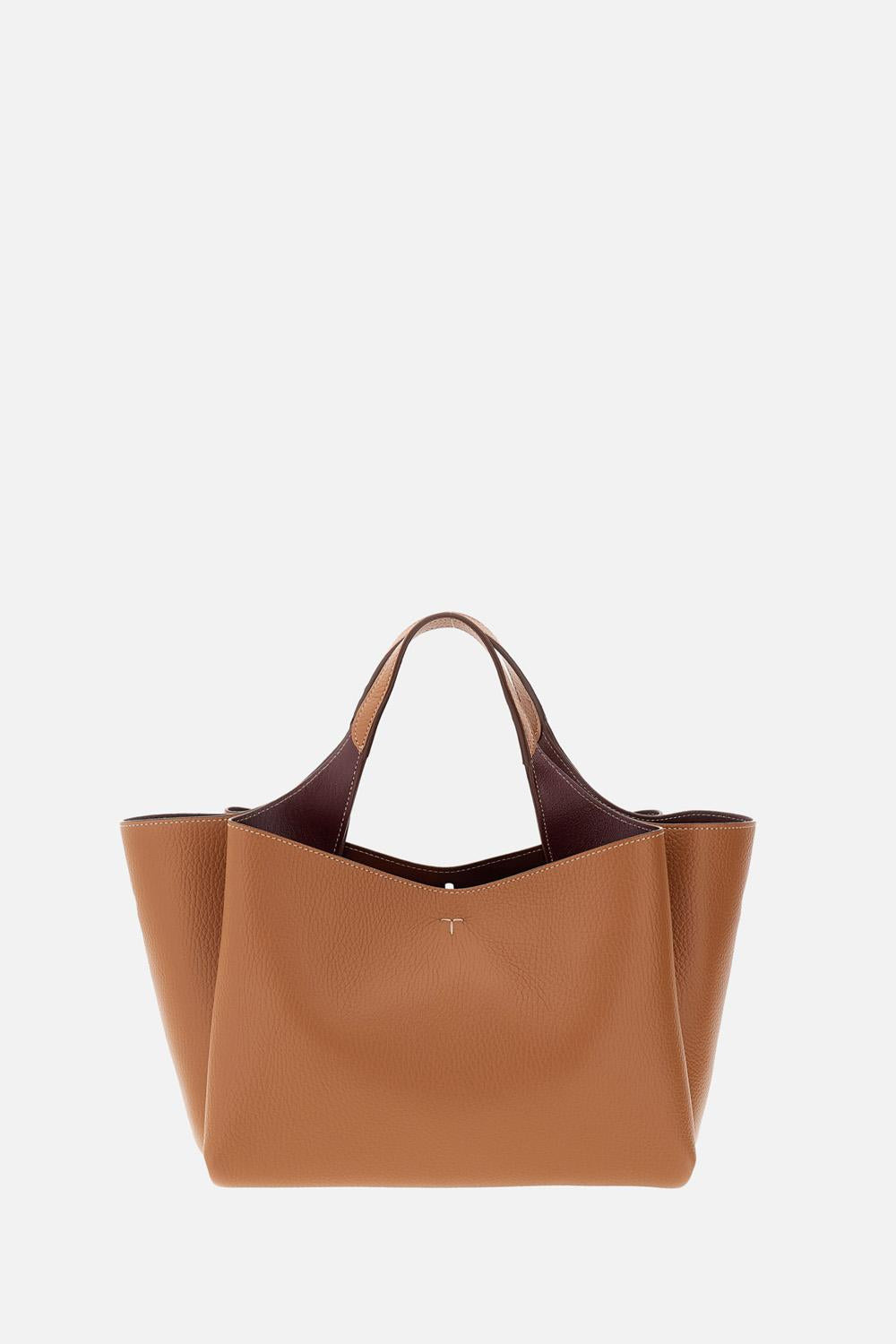 MINI LEATHER TOTE BAG - 3