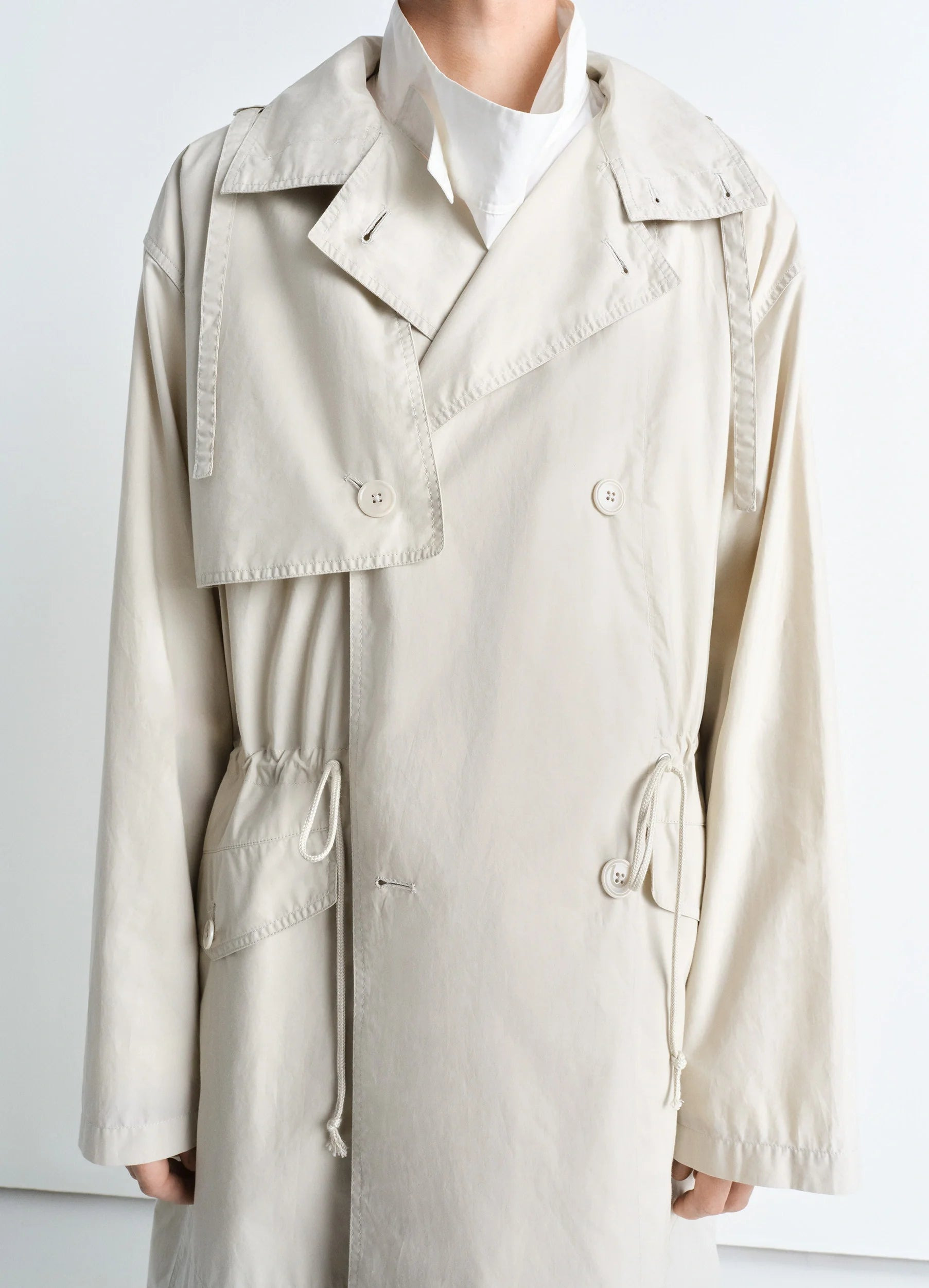 LIGHT HOODED TRENCH - 5