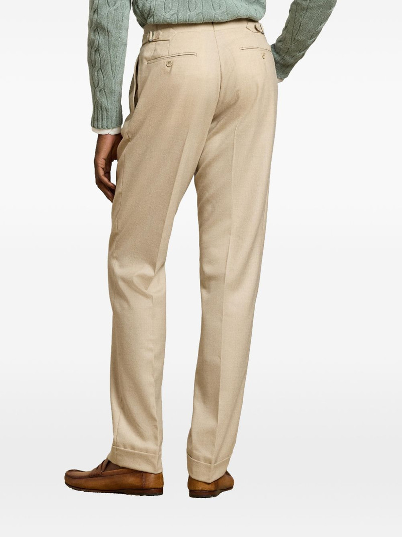 pleated-front tailored trousers 4