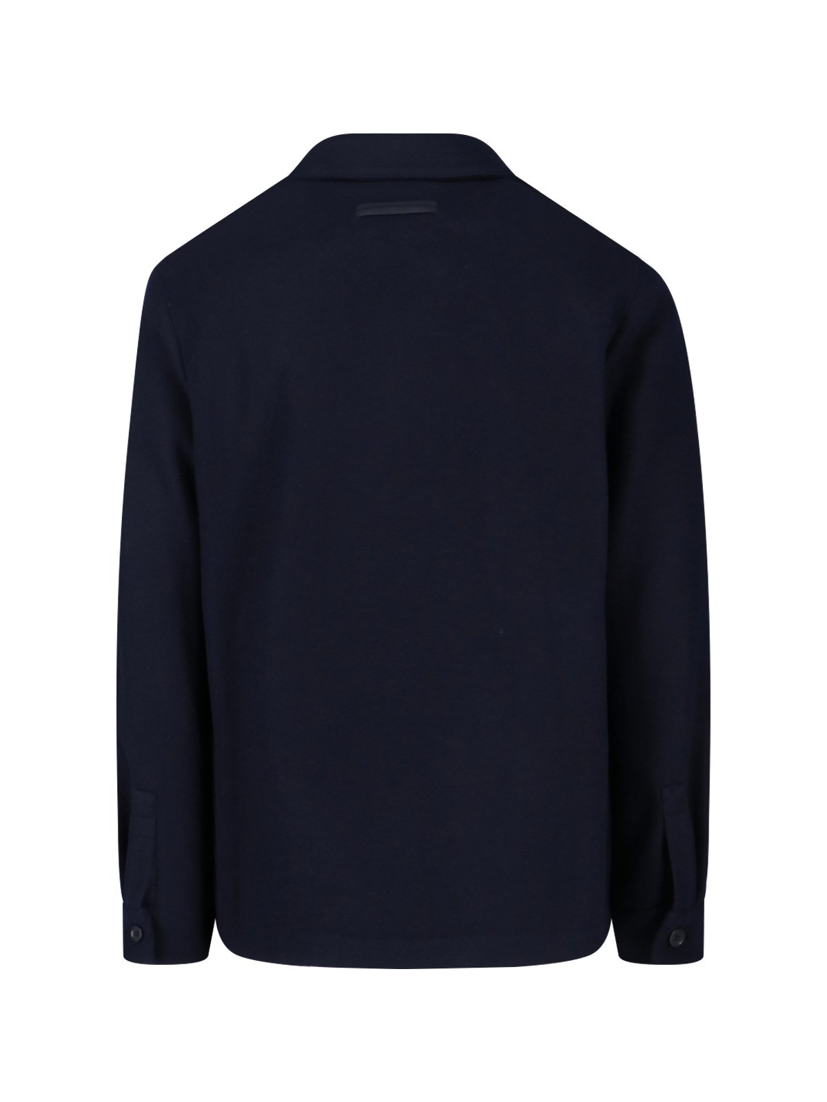 WOOL AND CASHMERE BLEND SHIRT JACKET - 2