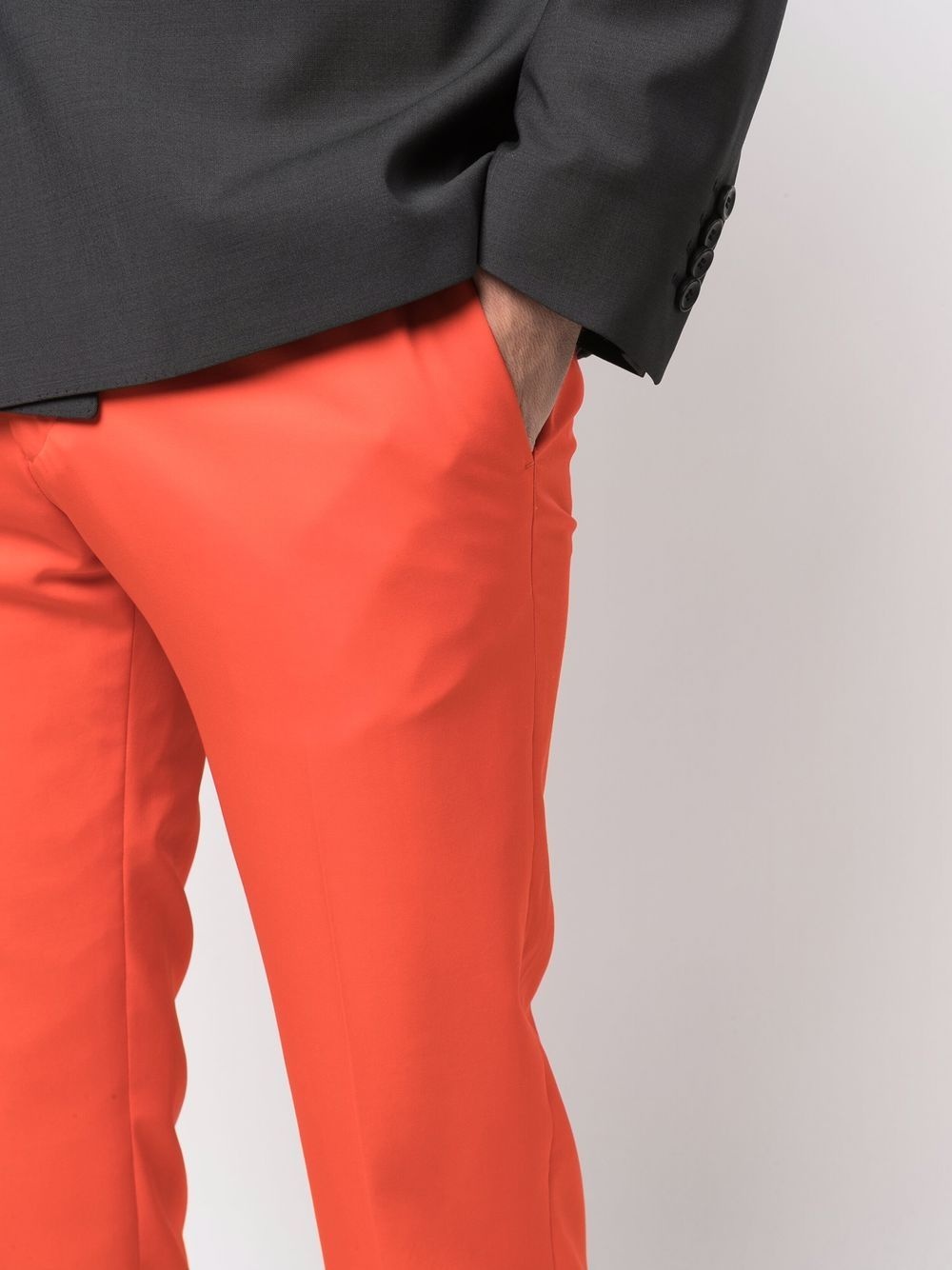 slim-fit tailored trousers - 5