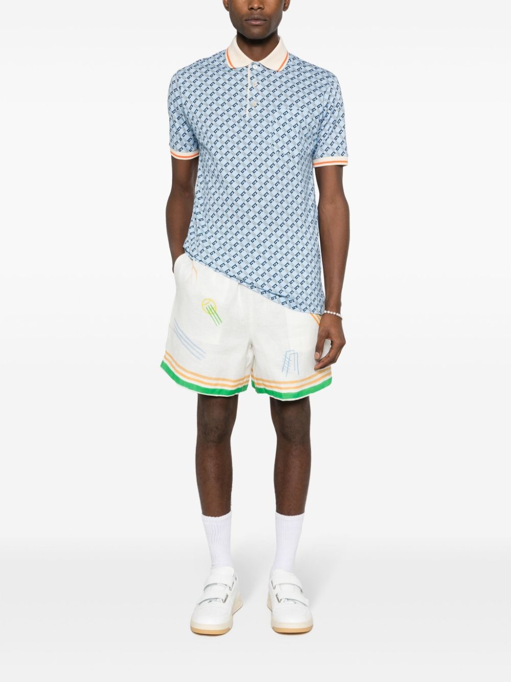 Le Jeu linen shorts - 2