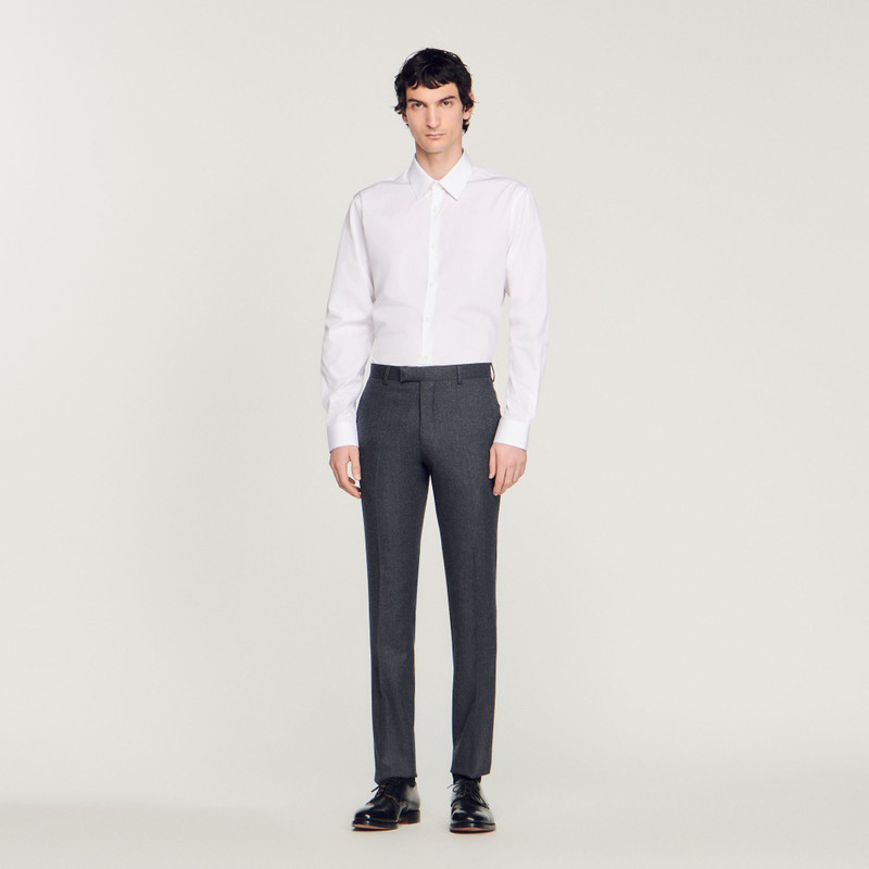 FLANNEL SUIT PANTS 3