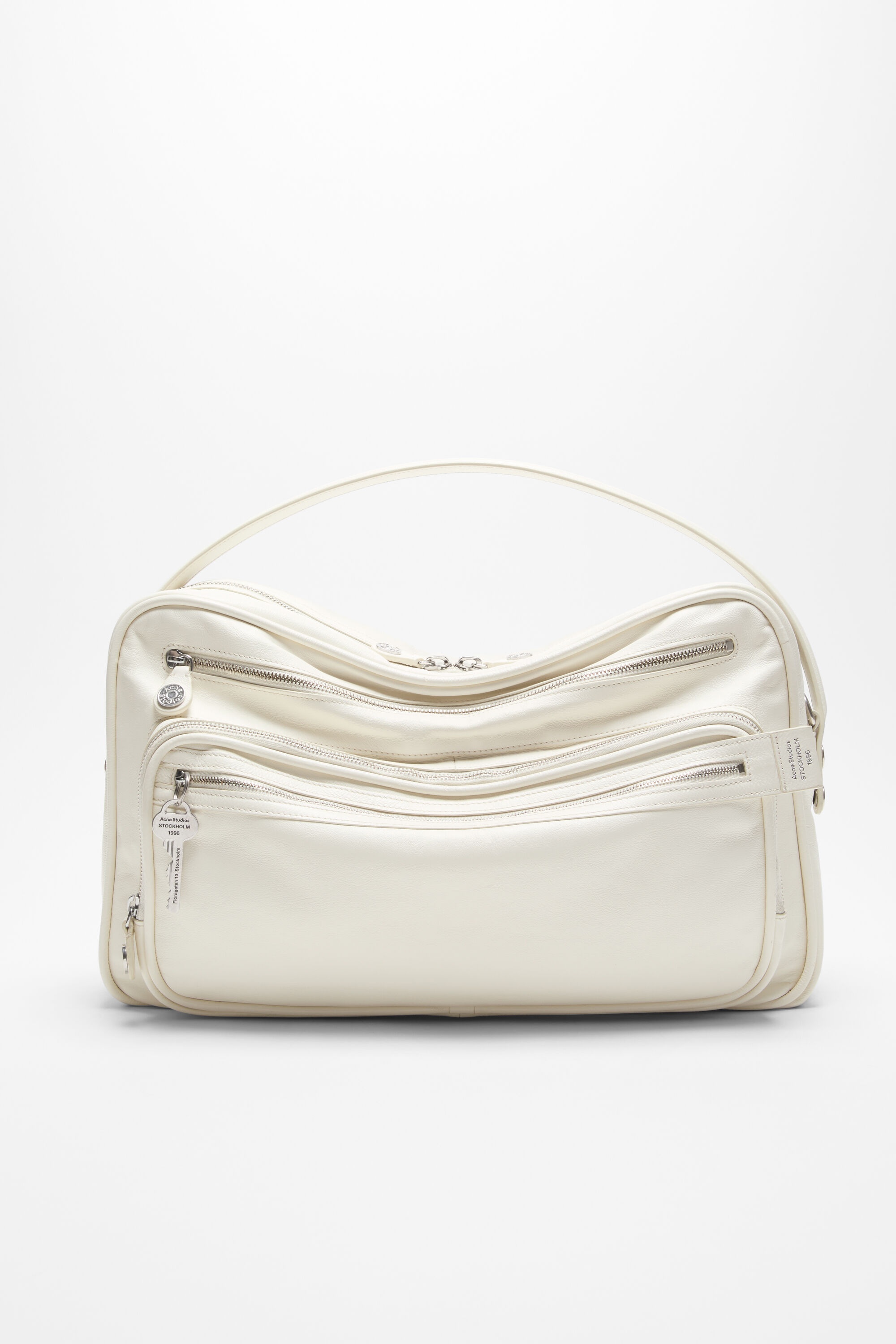 Camero Camera Shoulder Bag - Cream white - 6