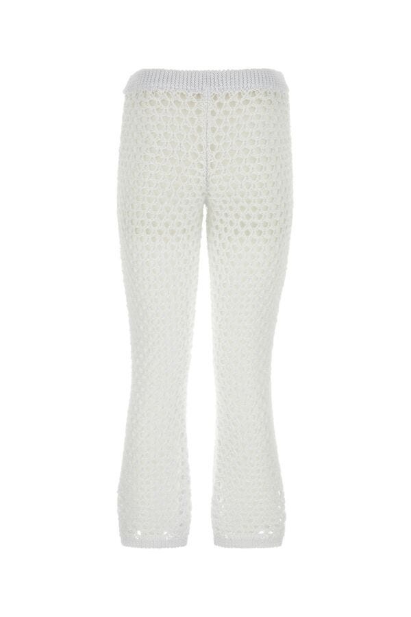 ショートパンツ Valentino Garavani White Mesh Valentino Garavani Escape Pant Valentino White mesh Valentino Garavani Escape pant