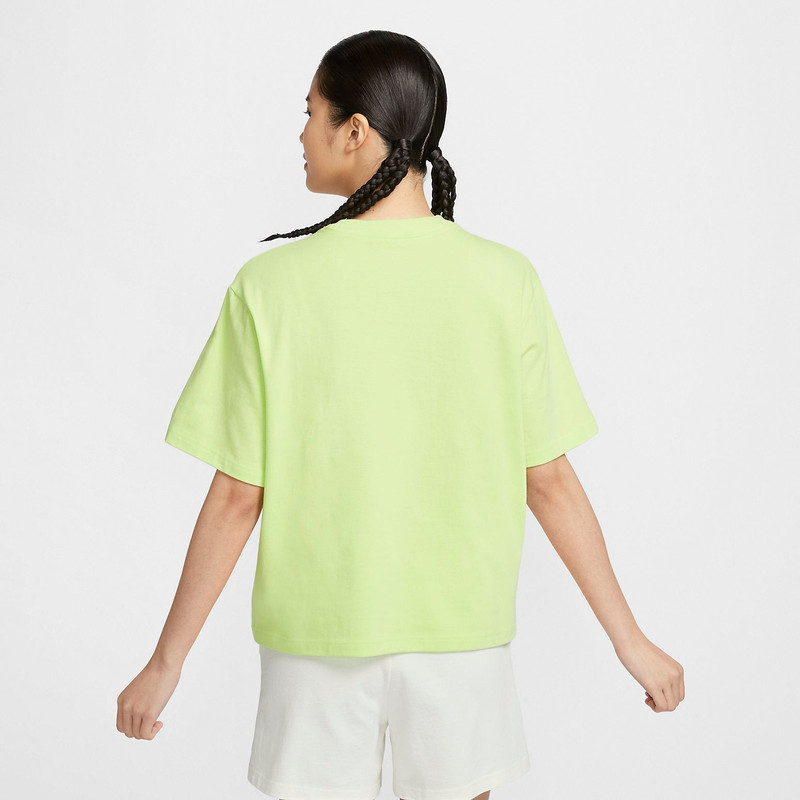 Nike (WMNS) Nike Sportswear Loose T-shirt 'Green Red' HQ1197-763 outlook