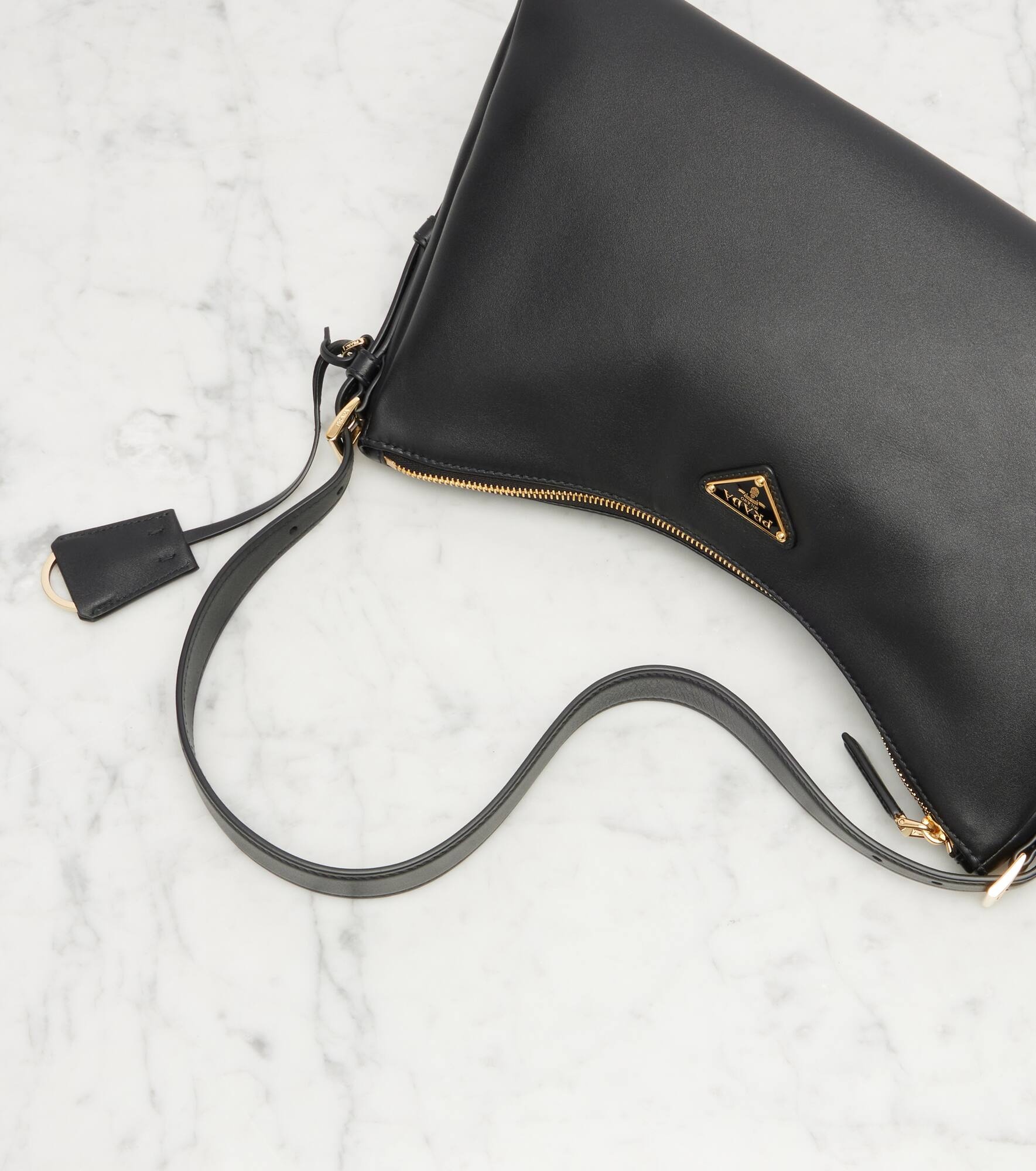 Prada Aimée Large leather shoulder bag - 6