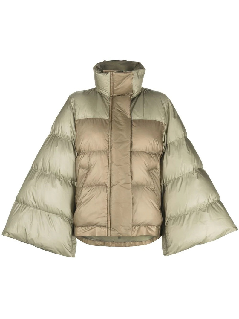 bell sleeves puffer jacket 1