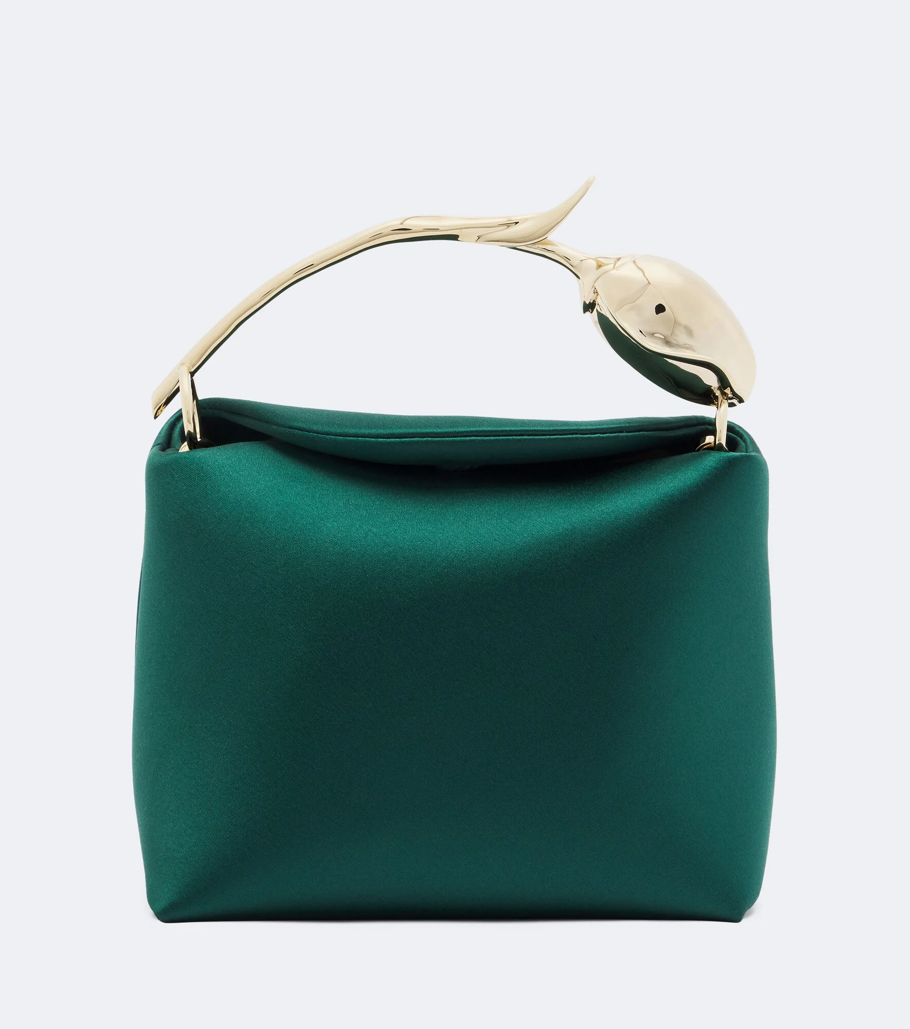 Bloom Mini satin top-handle bag - 1