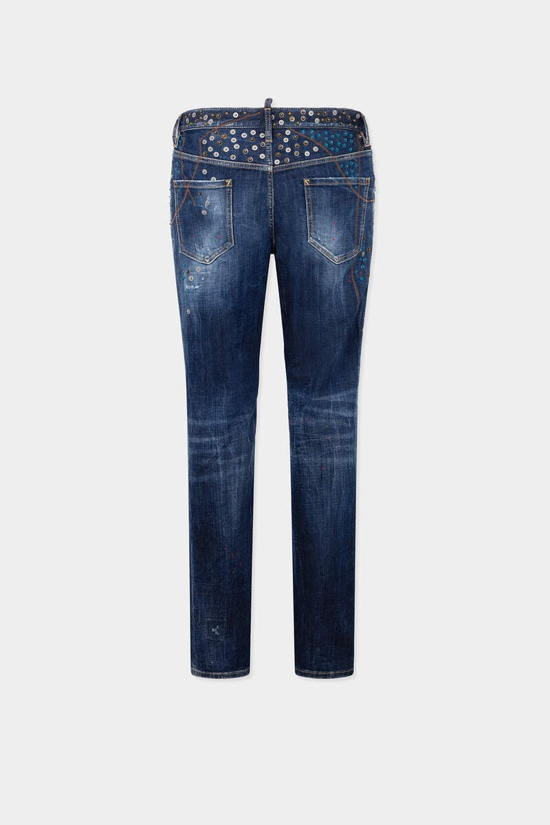 DSQUARED2 DARK WASH 642 JEANS outlook