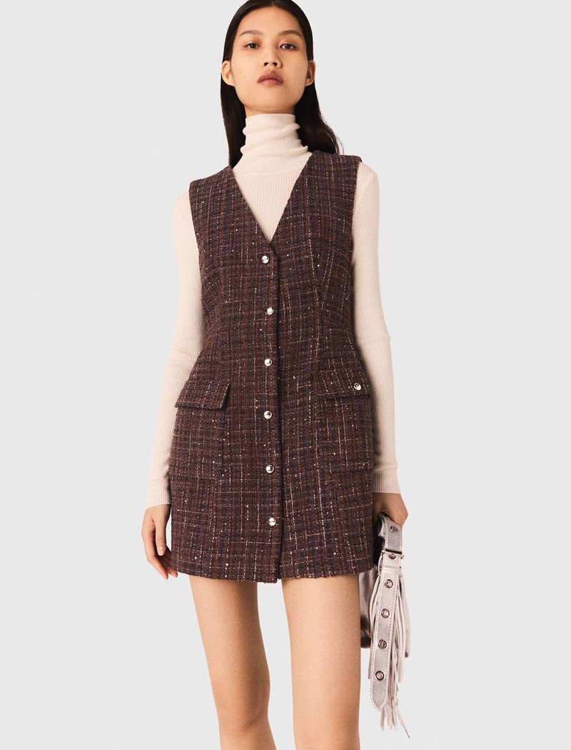 Mini tweed dress 5