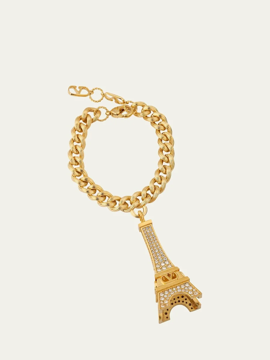 Chez Valentino Bracelet with Eiffel Tower - 1