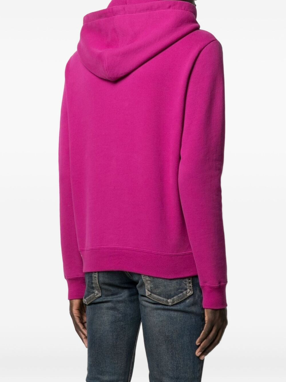 logo-print oversized hoodie - 4