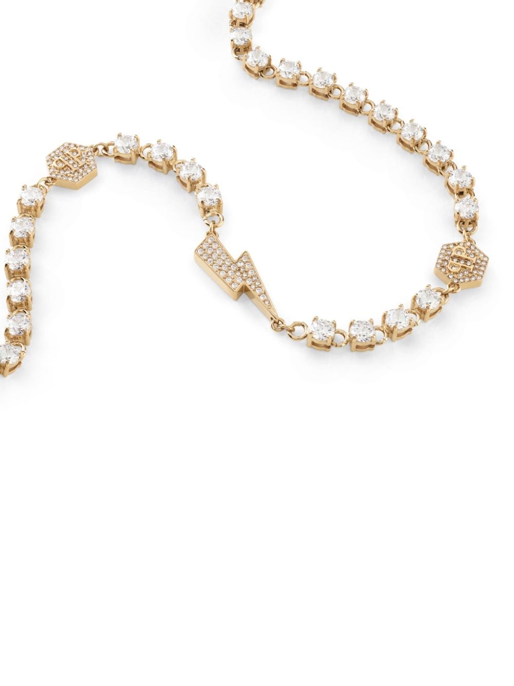 crystal-embellished necklace - 2