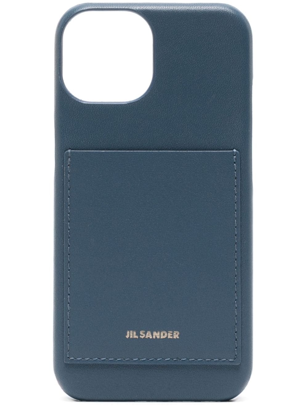 logo-stamp leather iPhone 13 PRO case - 1
