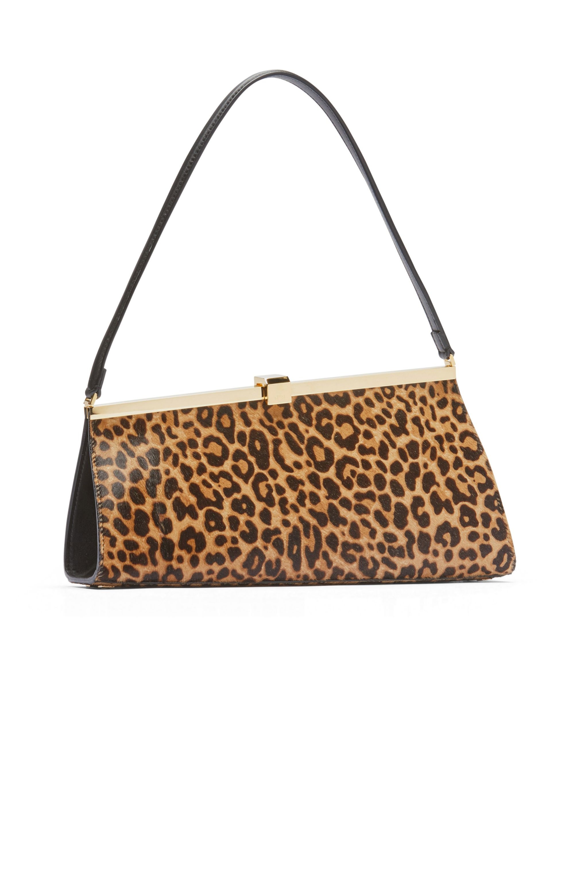 Jeanne Leopard-Print Shoulder Bag, N°21