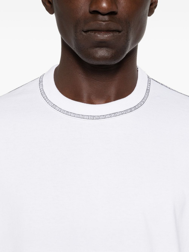 contrast-stitch boxy-fit T-shirt 5