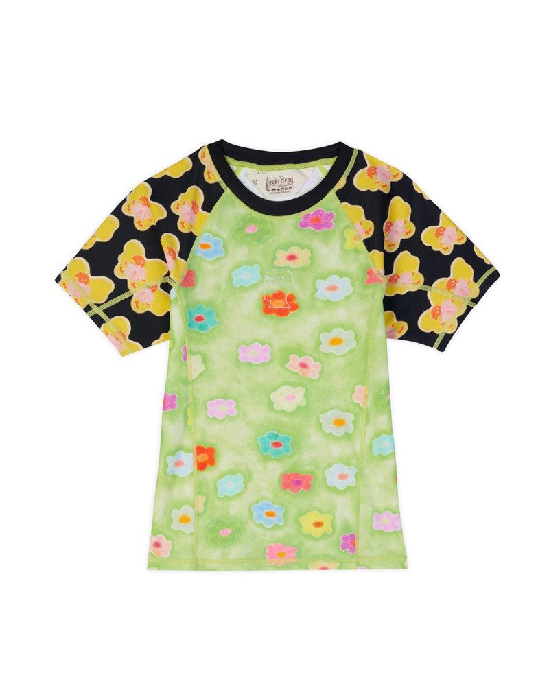 Klug Rash Guard - Green Multi 1