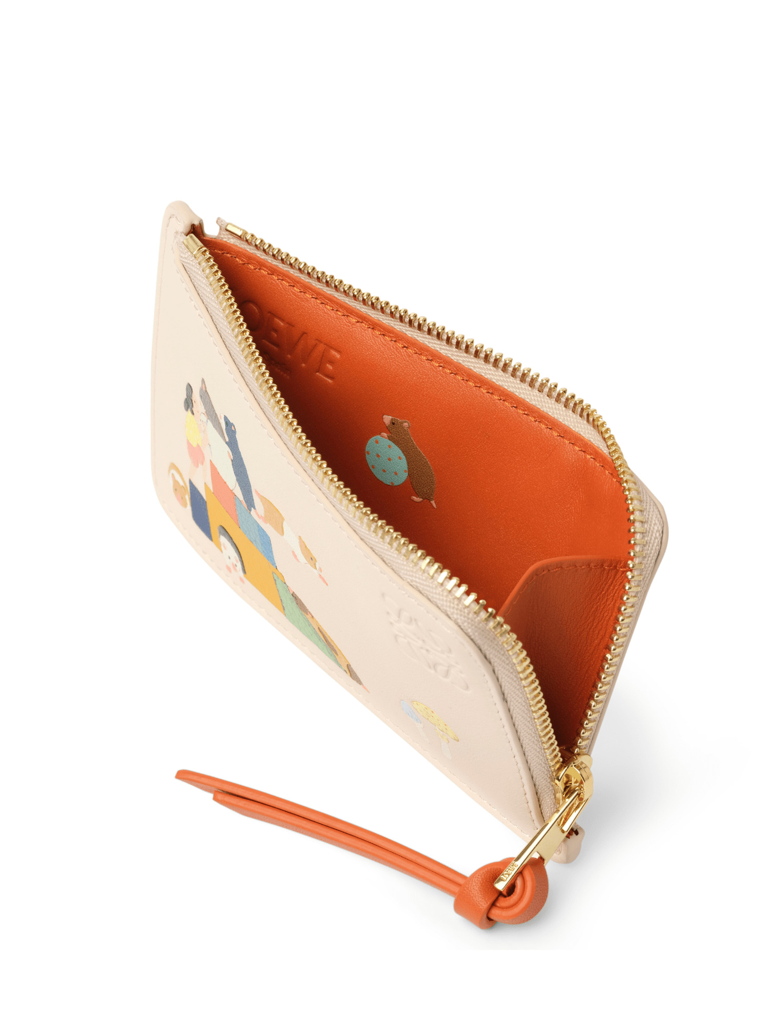 Hamster Coin Cardholder in Talc - 2