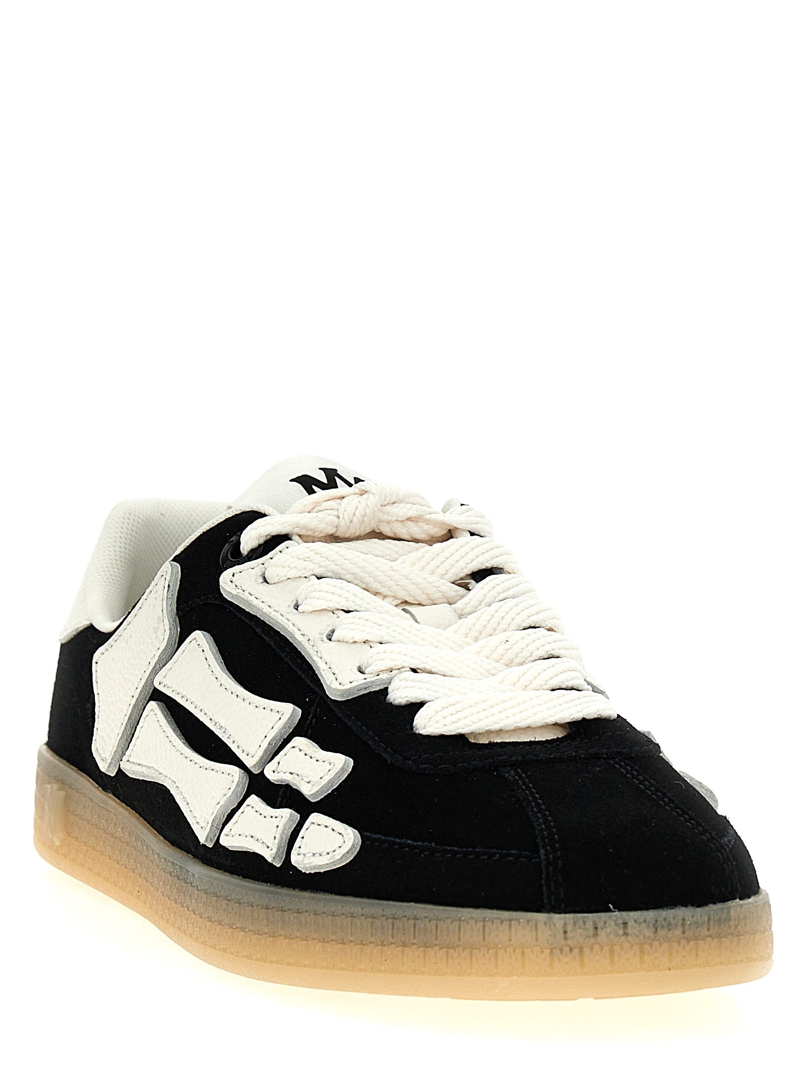 【AMIRI】ブラック＆ホワイト Pacific Bones スニーカー AMIRI Pacific Bones Sneakers | White | FARFETCH