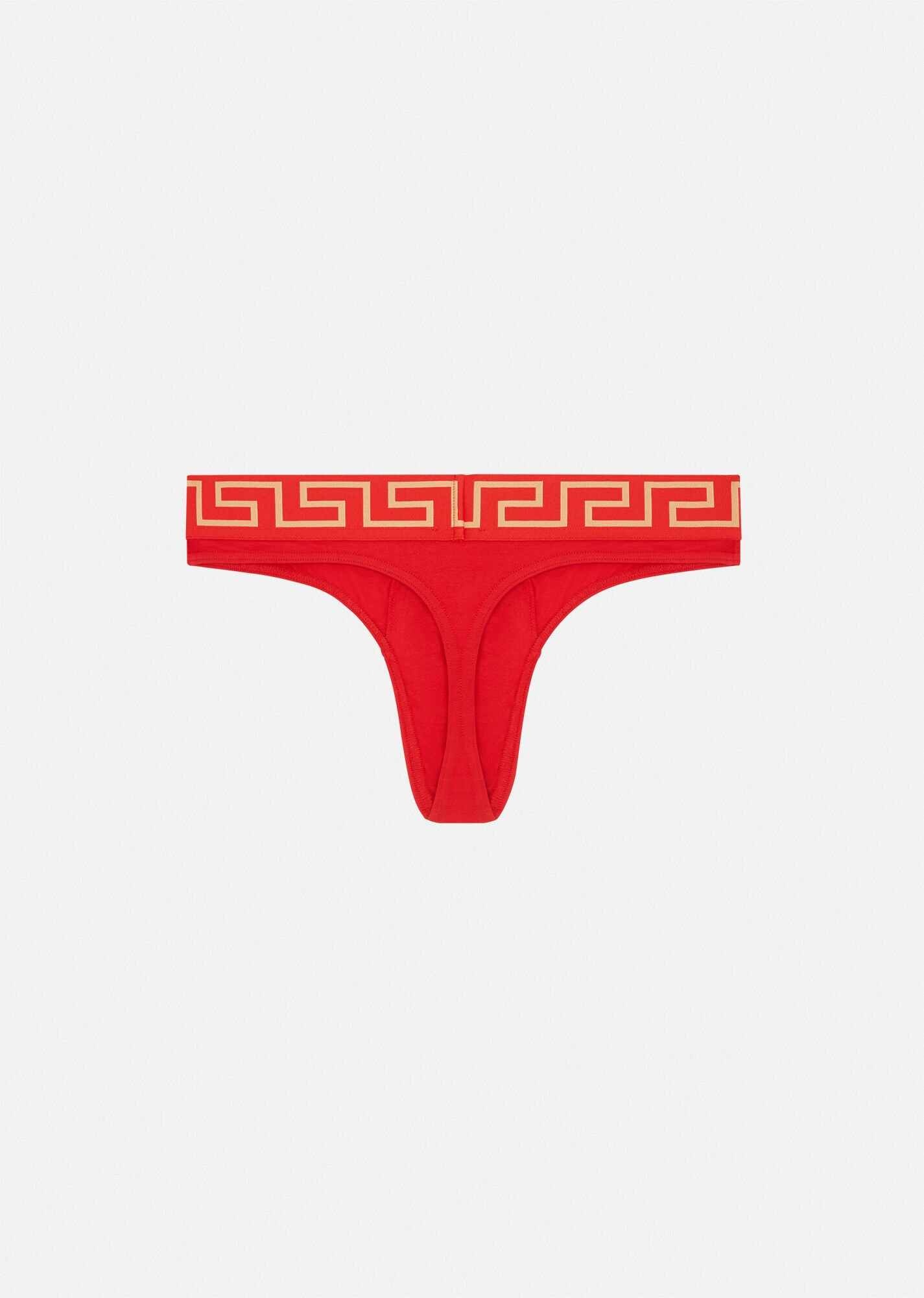 Greca Border Thong - 3