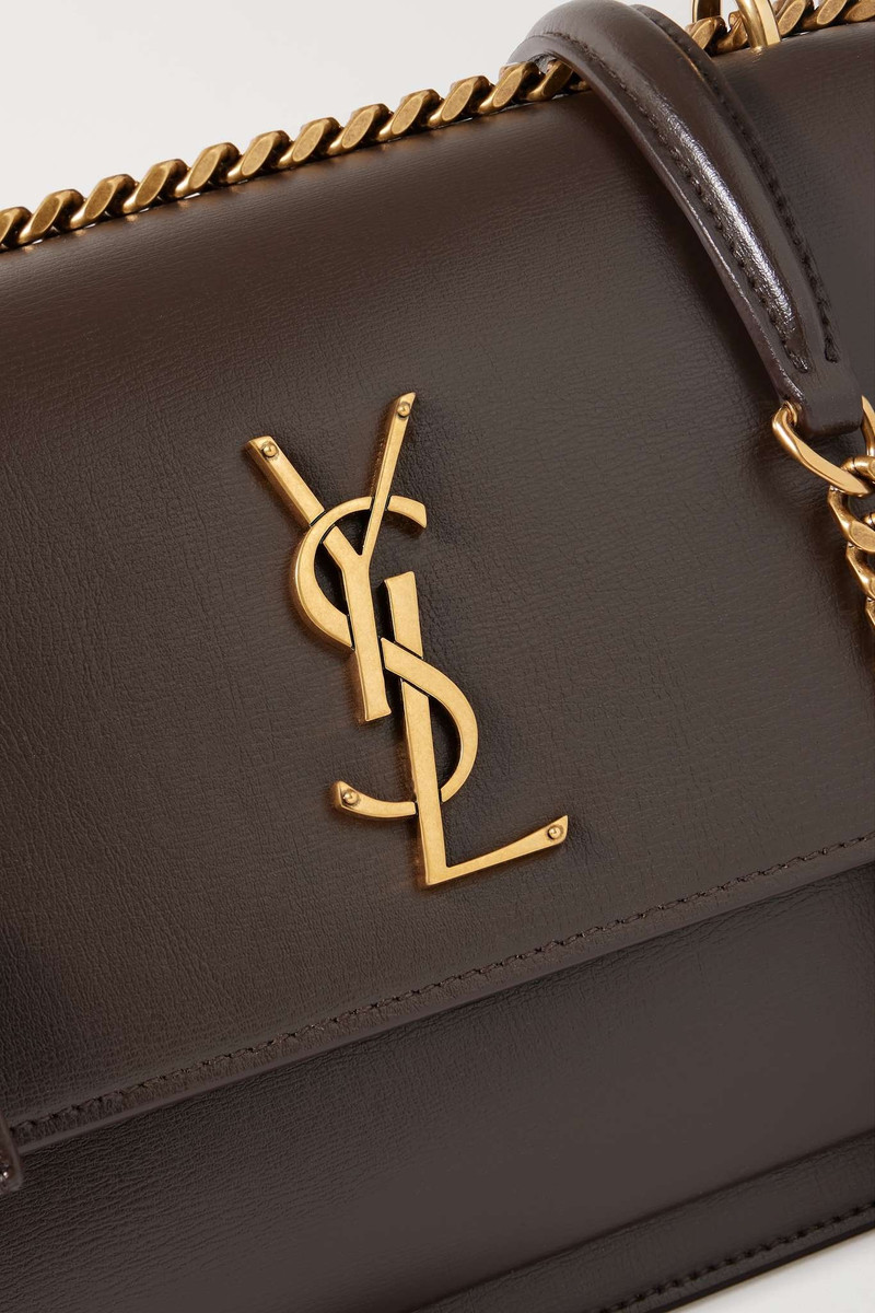 Sunset medium leather shoulder bag 4