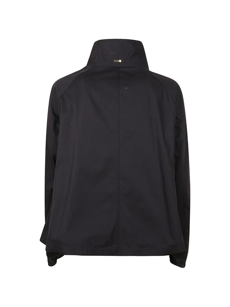 Herno high-neck raglan-sleeve jacket outlook