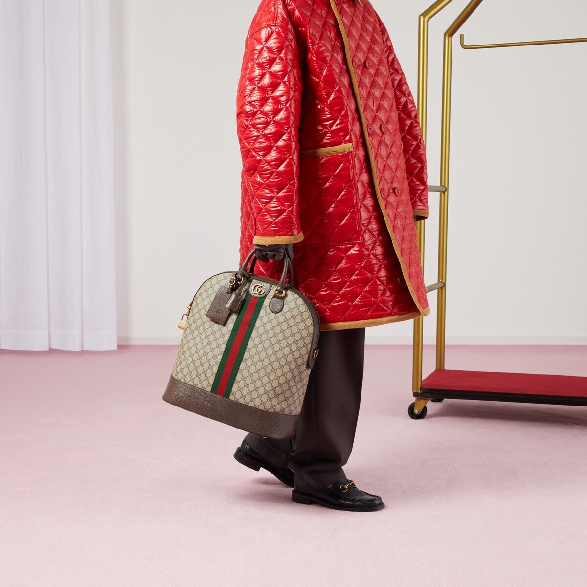 Gucci Savoy small bowling tote - 3