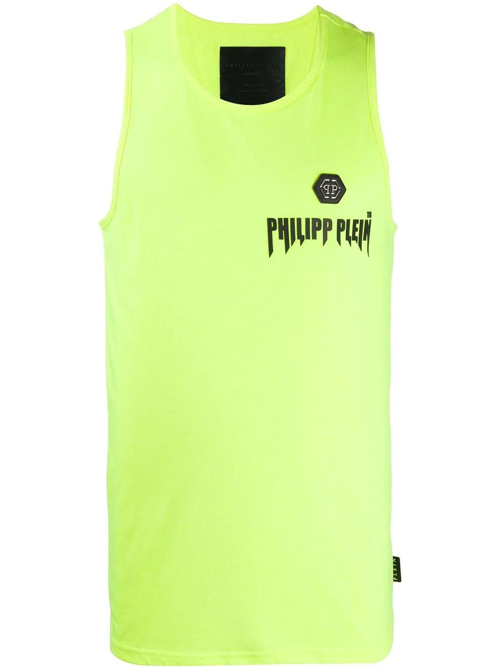 logo patch tank top - 1