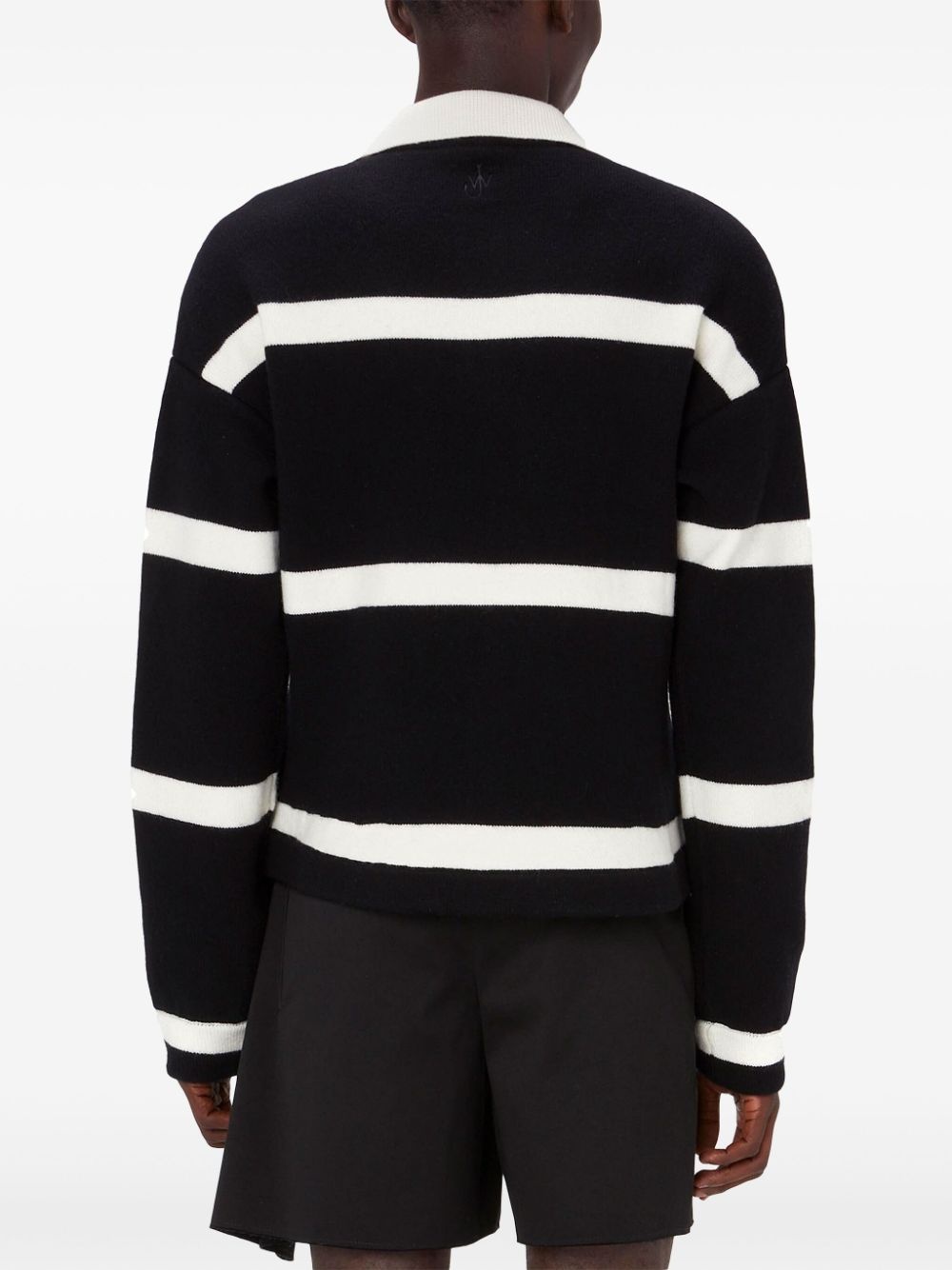 striped knitted jumper - 3