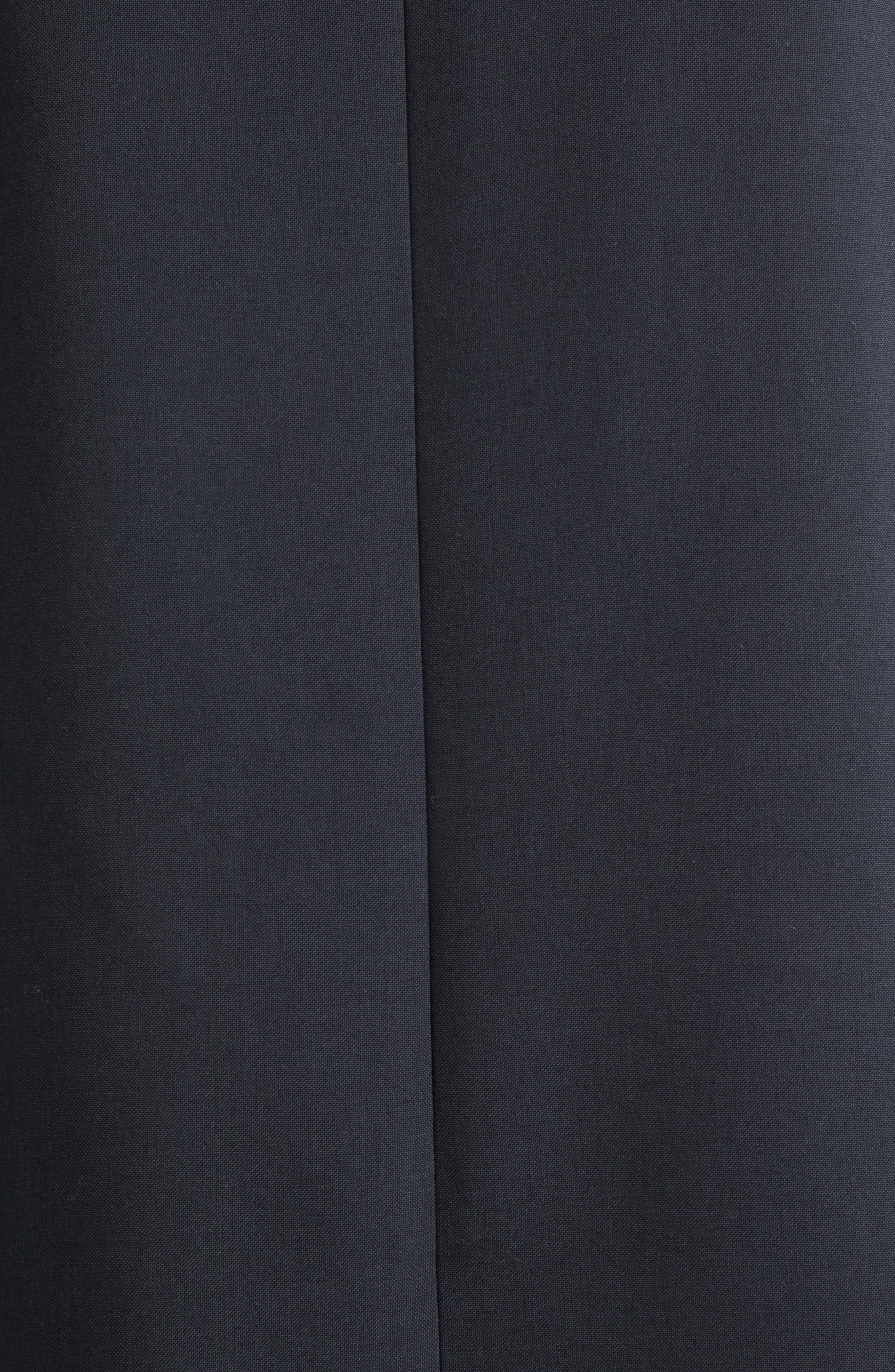 Thom Browne School Uniform Wool Blend Shift Minidress in Black at Nordstrom - 6