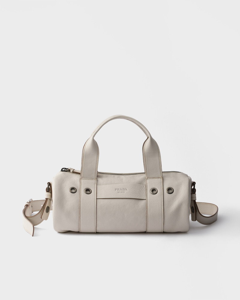 Prada Route large leather top-handle bag 1