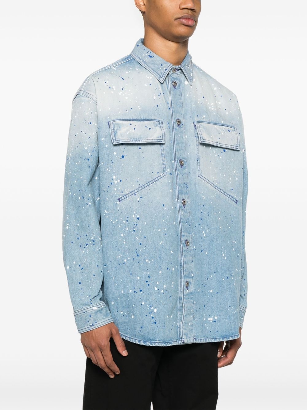paint-splatter shirt - 3