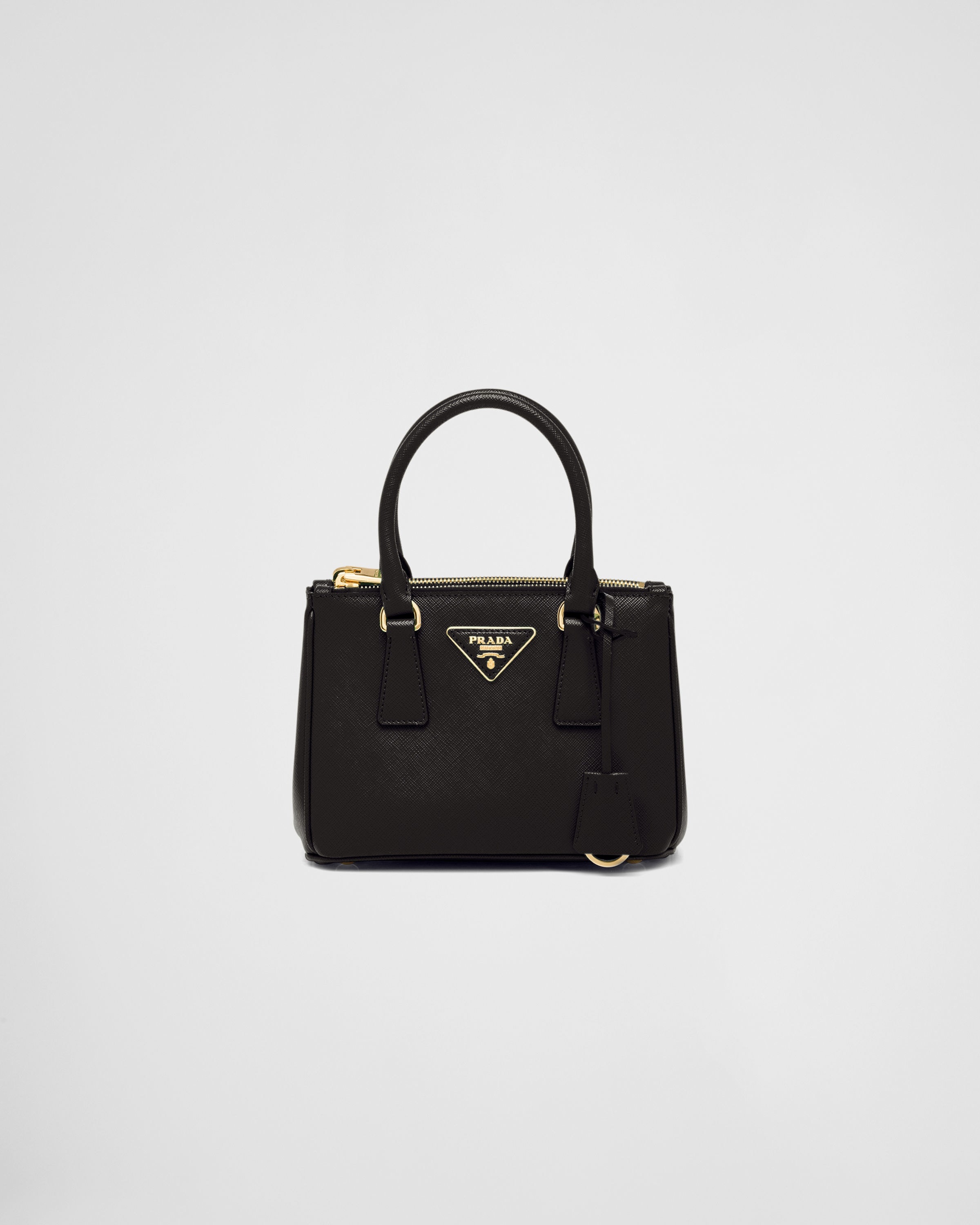 Prada Galleria Small Saffiano Tote, Black