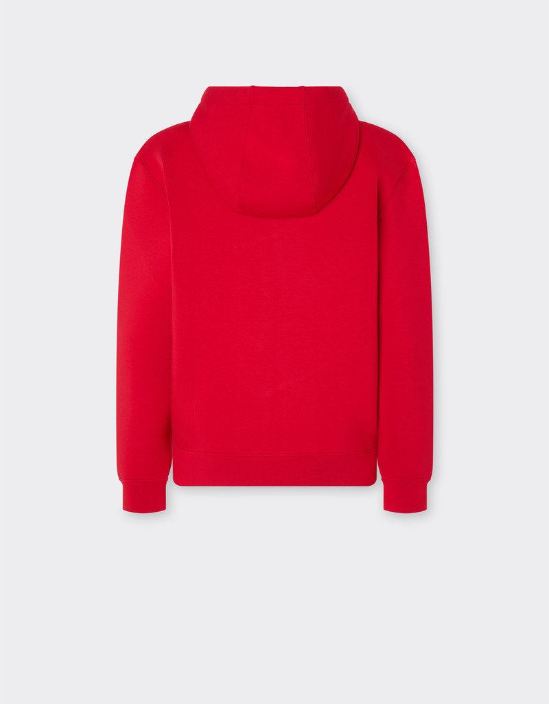 Ferrari Hooded sweatshirt in scuba outlook