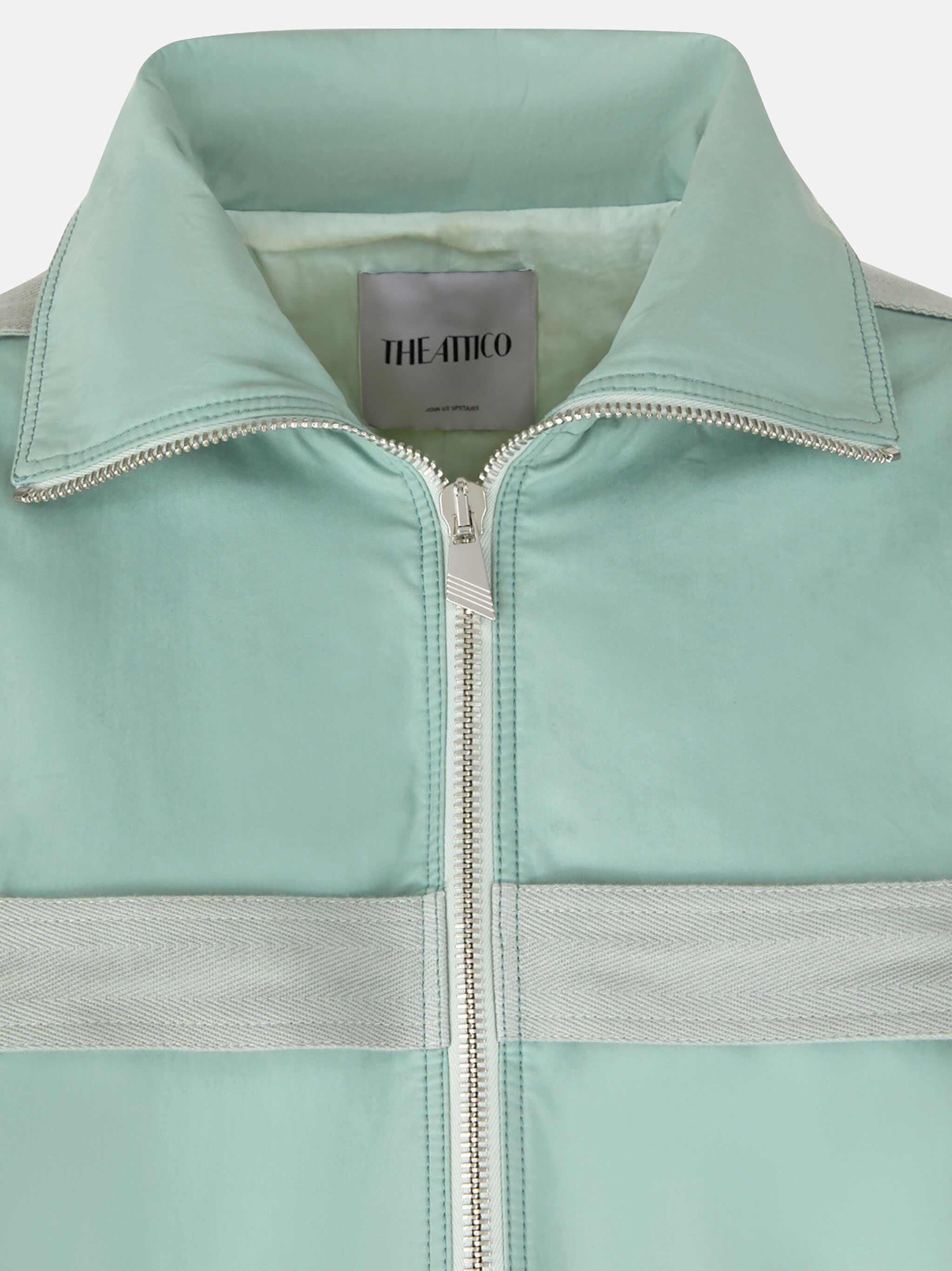 SAGE GREEN BOMBER - 5