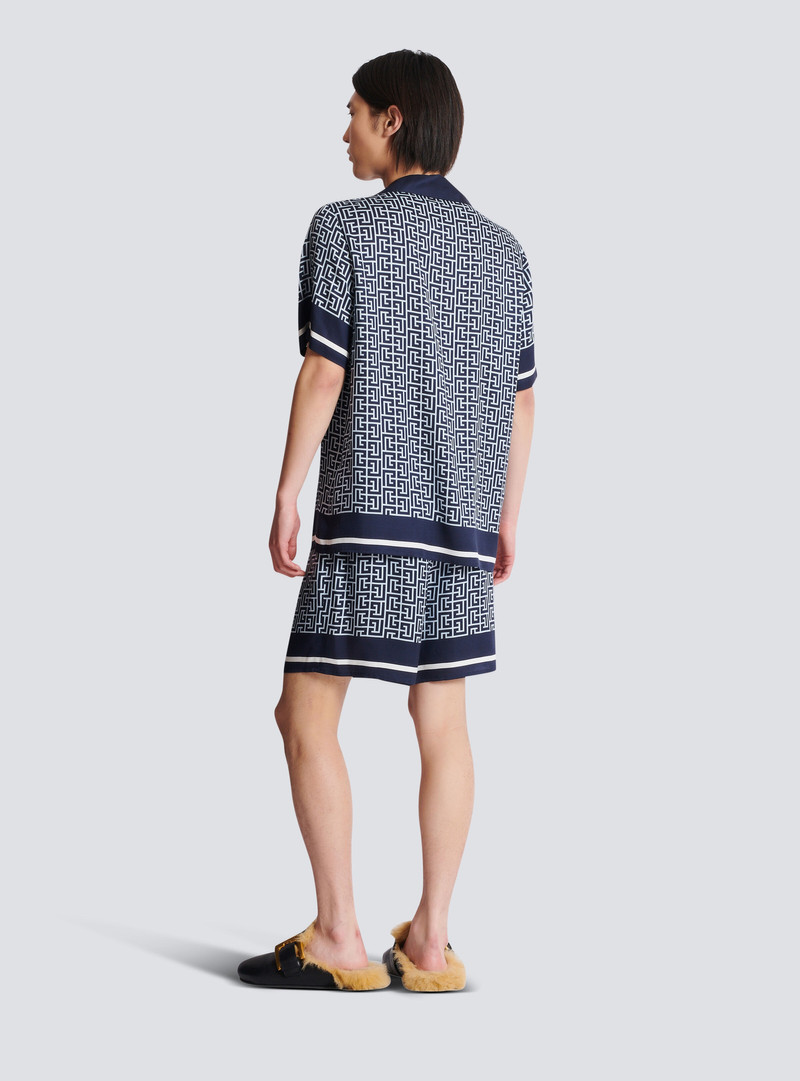 Monogrammed pyjama shirt 4