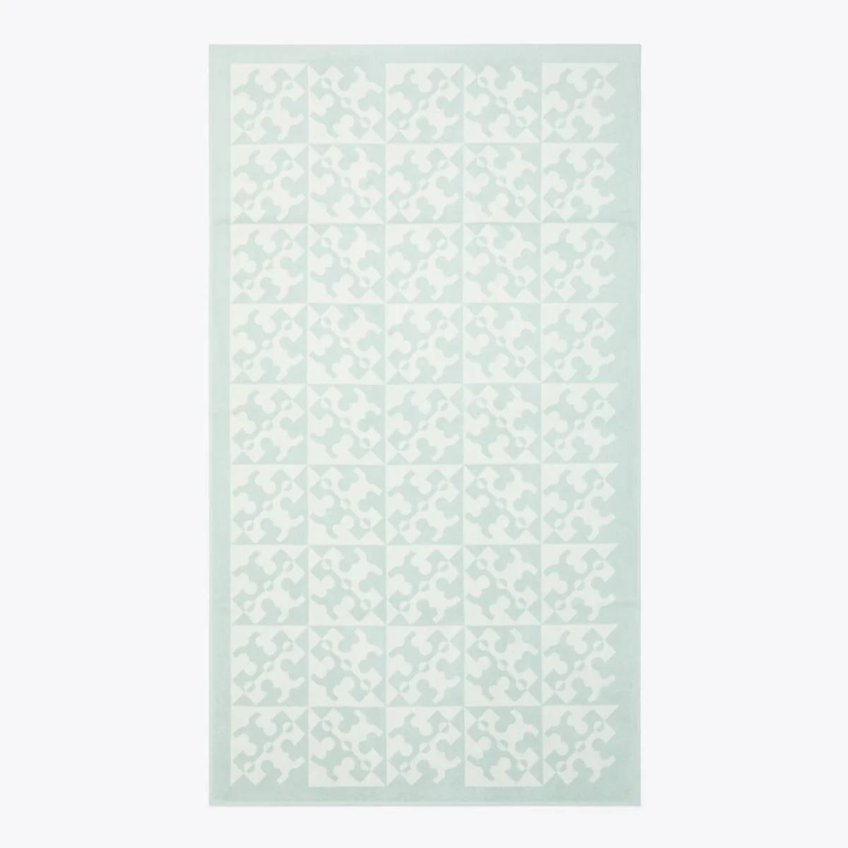 Diagonal T Jacquard Towel - 1