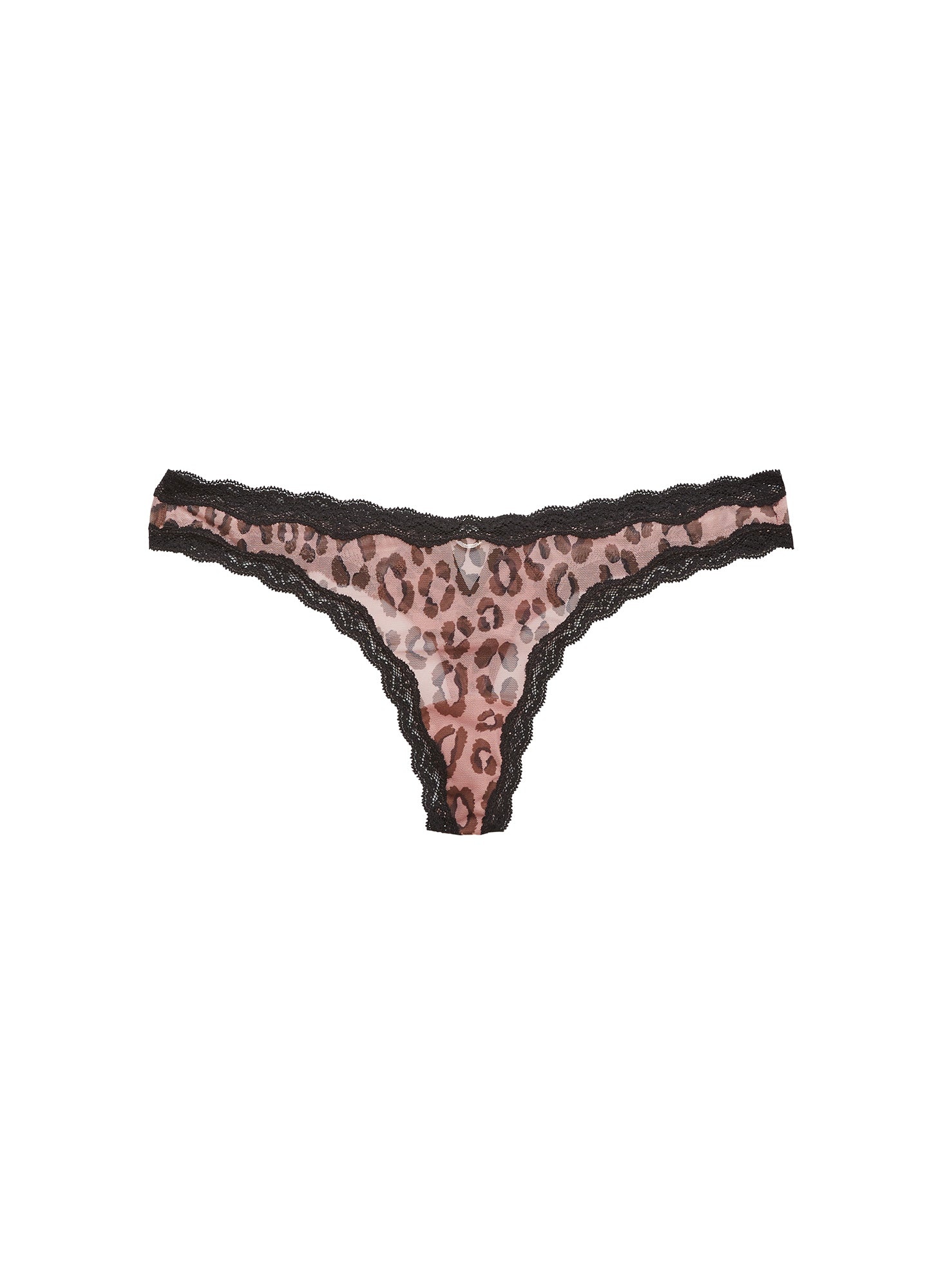 Sheer Tulle Thong - 4