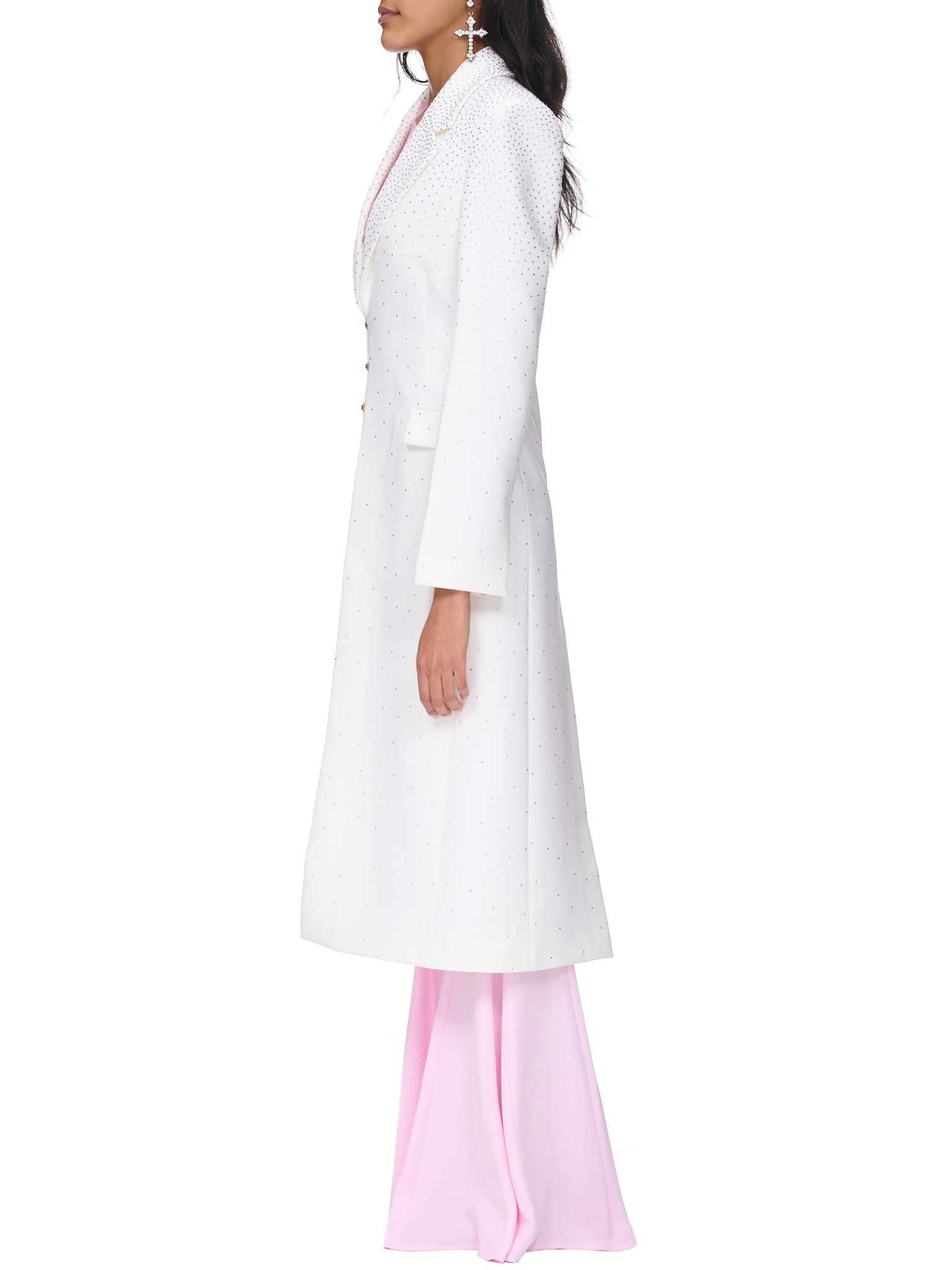 Rhinestone Overcoat - 2